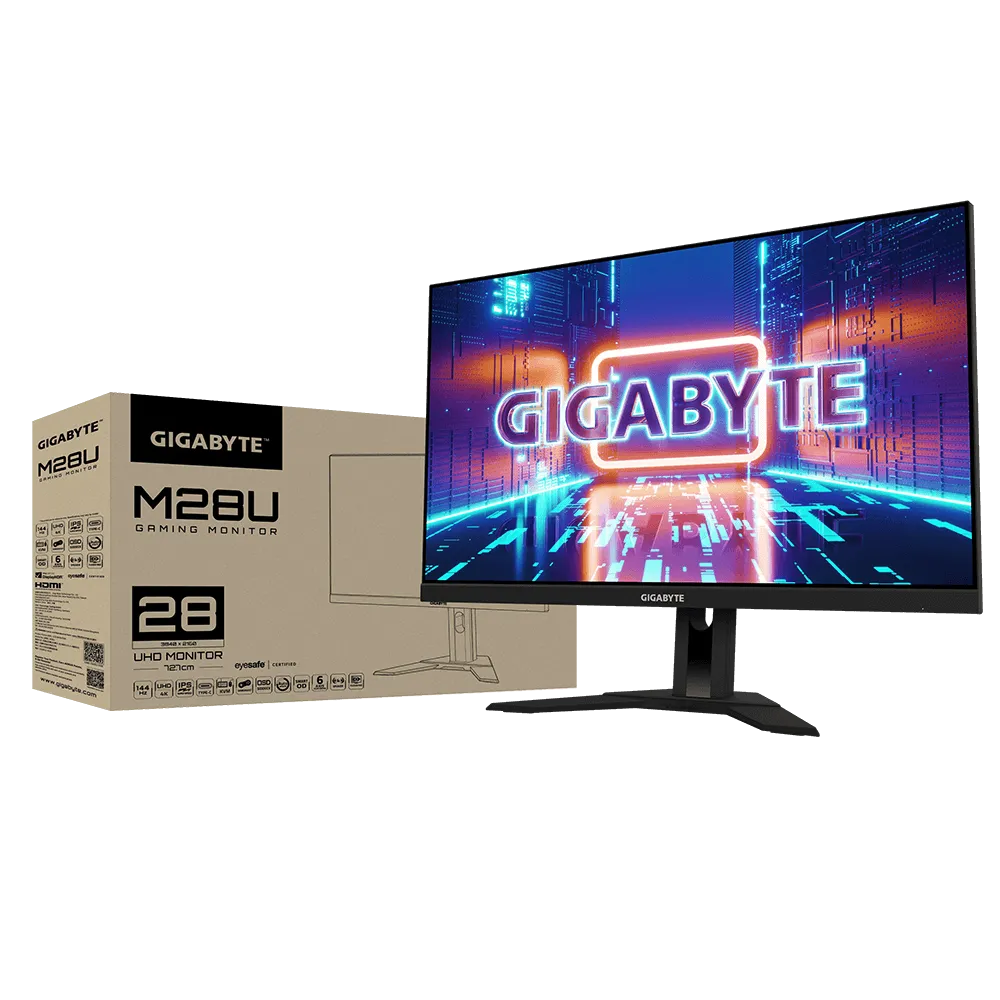 Gigabyte M28U 28" 144Hz IPS Gaming Monitor - Image 4