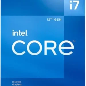 Intel Core i7-12700F 12th Gen Alder Lake Processor, LGA1700 Socket, 12Cores, 20 Threads