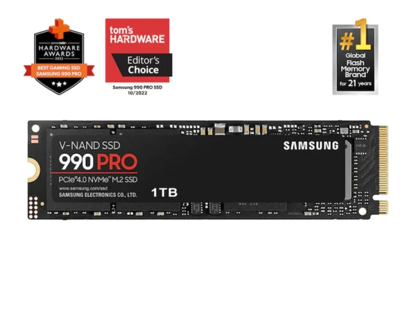 Samsung 990 Pro PCIe 4.0 NVMe M.2 Gaming SSD